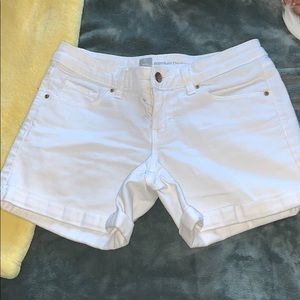 white shorts